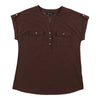 lily morgan Women's Top with Dual Chest Pockets