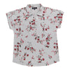 lily morgan Women's Printed Collared Top