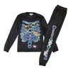 Men's Novelty Velour PJ Set, 2-Piece