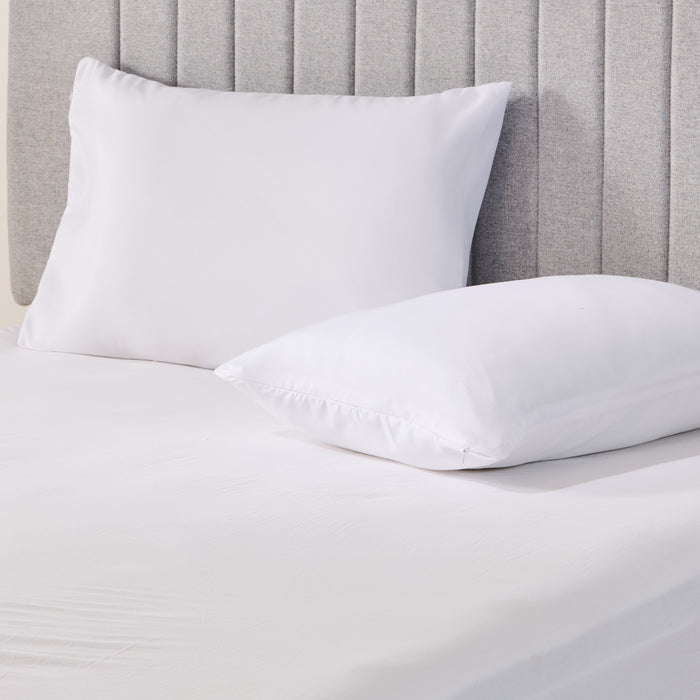 HomeStyles Microfiber Pillow Protectors, Queen, 20-in x 30-in, 2 Pack