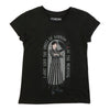 T-shirt imprimé à manches courtes Wednesday sous licence pour filles