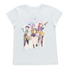 T-shirt imprimé à manches courtes sous licence pour filles