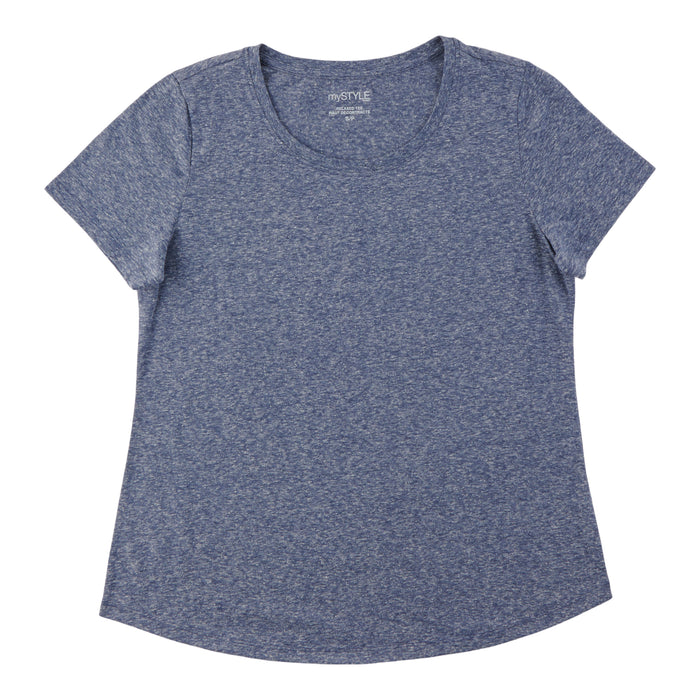 mySTYLE Women's Scooped Neck T-Shirt