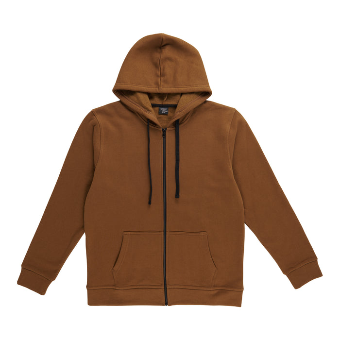 Haut à capuchon en molleton à manches longues à glissière pour hommes, assortiment