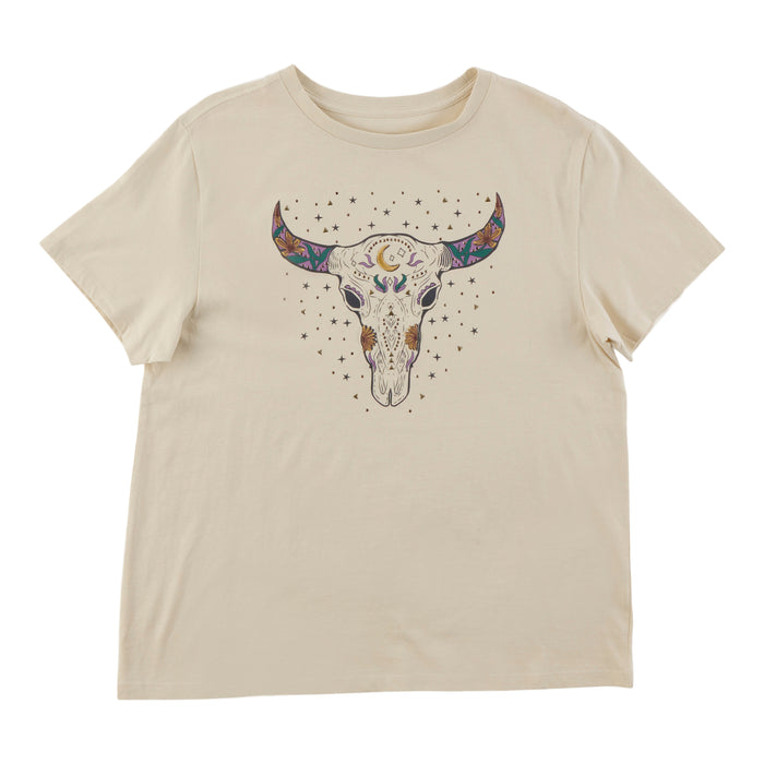 T-shirt à la garçonne enjolivé mySTYLE pour femmes