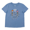 T-shirt à col rond d’Halloween pour femmes