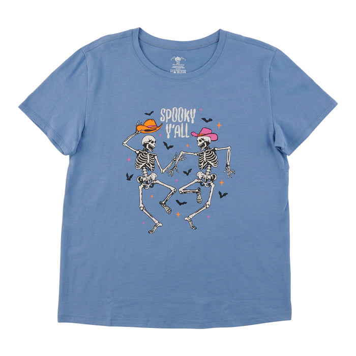 T-shirt à col rond d’Halloween pour femmes