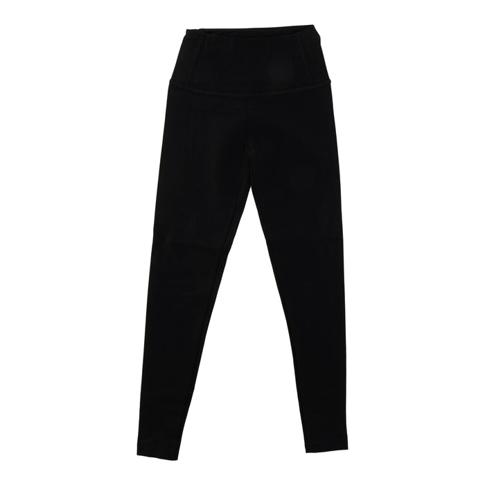 Women's Black High-Rise Ponte Leggings