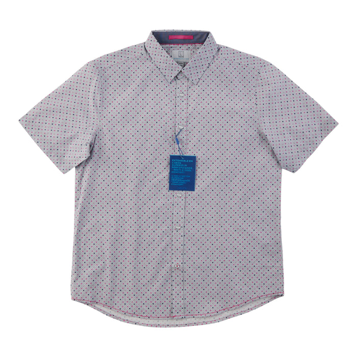 Men's Collared Button-Up Shirt, Assorted