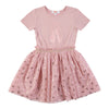 Robe imprimée avec tutu à manches courtes Inspiration automnale MONKEY BARS pour toutes-petites