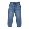 mySTYLE Women's Oxford Denim Joggers