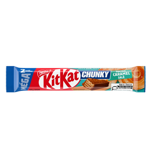 KITKAT Chunky Mega Chocolate Bar Salted Caramel, 68 g