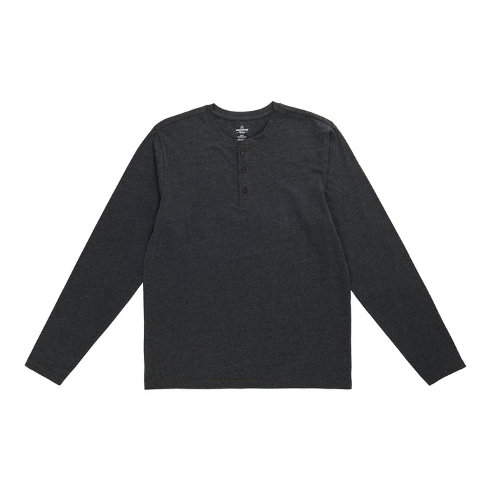 Mountain Ridge Men's Long Sleeve Henley Shirt
