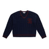 mySTYLE Women’s V-Neck Varsity Sweater