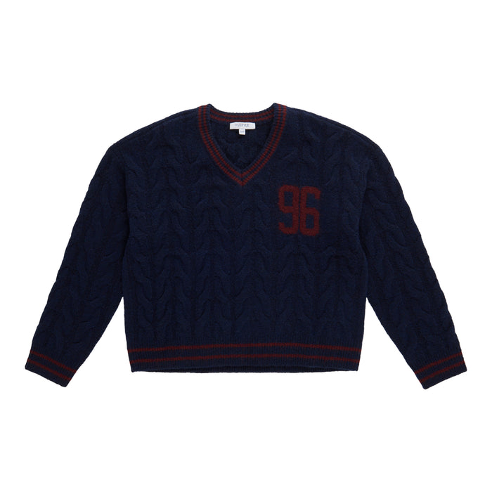 mySTYLE Women’s V-Neck Varsity Sweater