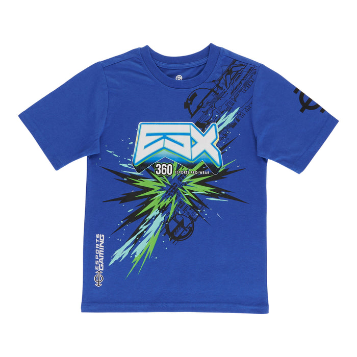 T-shirt imprimé à manches courtes ESX pour garçons