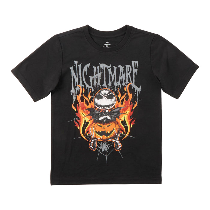 T-shirt à manches courtes L'Étrange Noël de monsieur Jack sous licence pour garçons