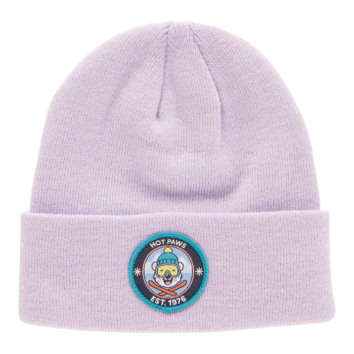 Hot Paws Girls' Beanie with Patch