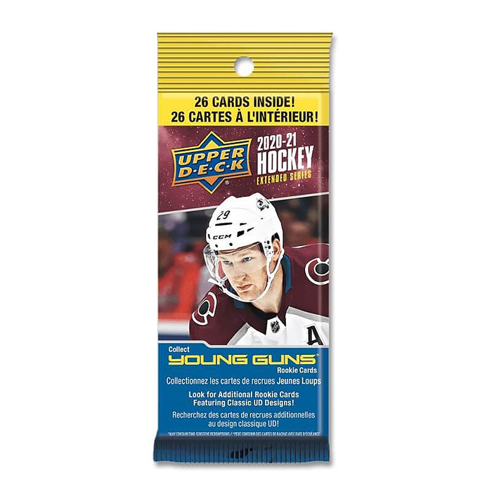 Upper Deck 2020-21 Young Guns Rookie Cards, 26 Pack