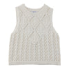 mySTYLE Women's Bubble Stitch Knit Vest