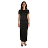 lily morgan Women's Ribbed Skirt Set, 2-Piece