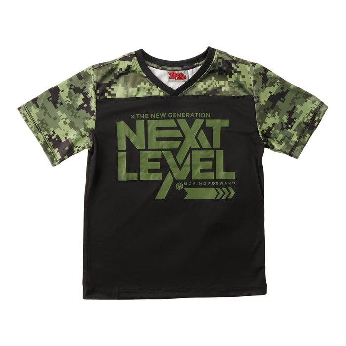 T-shirt de sport imprimé à manches courtes pour garçons