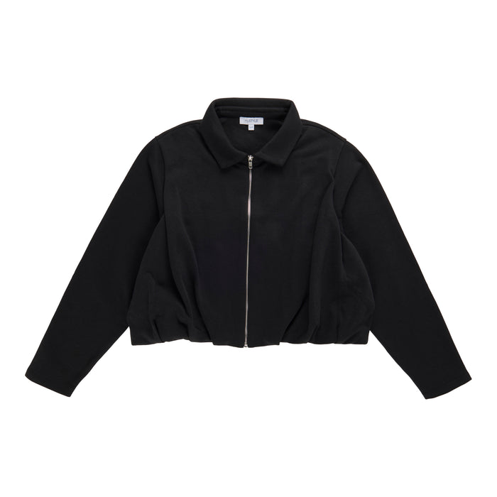 Veste en molleton à ourlet bouffant Zone neutre mySTYLE pour femmes