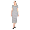 mySTYLE Women's Striped Skirt Set, 2-Piece