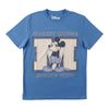 T-shirt à manches courtes de style universitaire sous licence Disney pour hommes