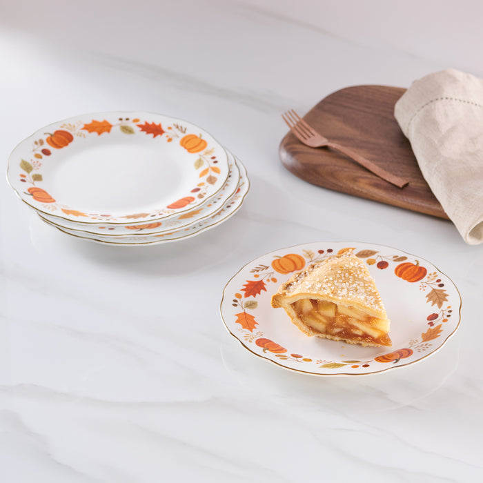 HomeStyles Harvest Side Plate, 7.5-in, 4 Pack
