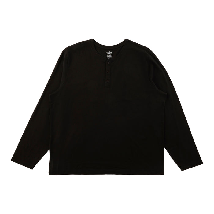 Mountain Ridge Big Guy Long Sleeve Henley Top