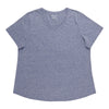 mySTYLE Women's Plus Scooped Neck T-Shirt
