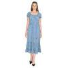 Robe mi-longue nouée à l'arrière mySTYLE pour femmes
