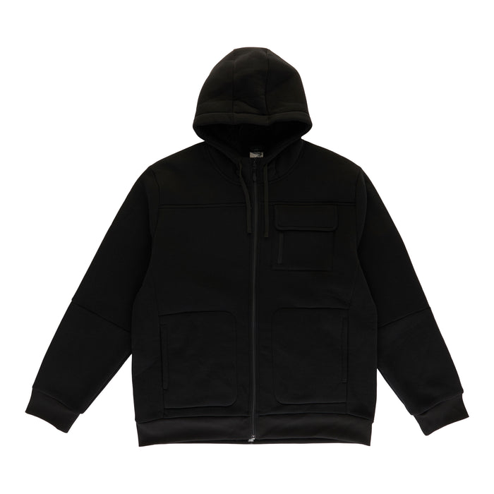 Big Guy Sherpa Zip-Up Utility Hoodie