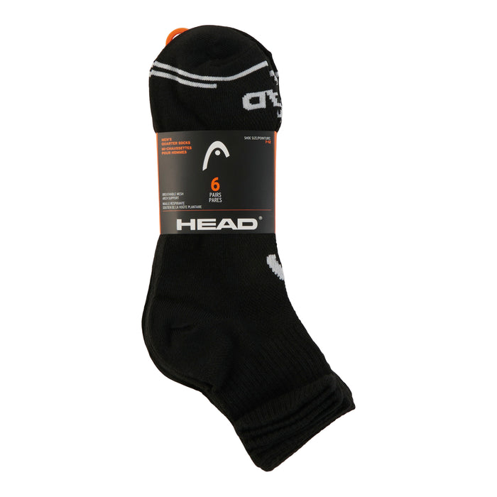 Mi-chaussettes courtes Head pour hommes, emb. de 6 paires