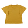 mySTYLE Women's Plus Flutter Sleeve V-Neck Tee
