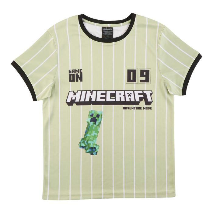 Boys' Licensed Minecraft Printed Short Sleeve Jersey