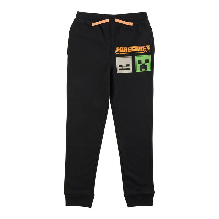 Boys' Licensed Minecraft Printed Joggers with Drawstring