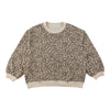 mySTYLE Women's Plus Printed French Terry Sweatshirt