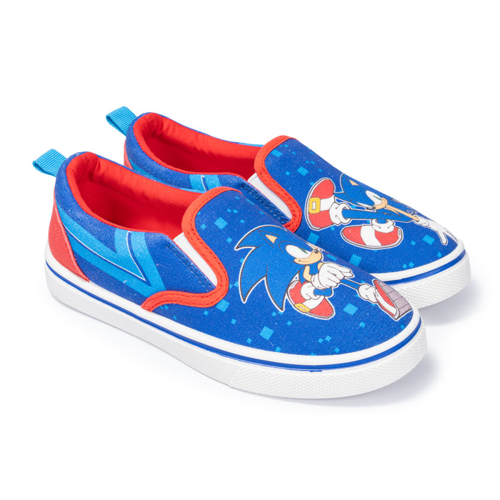 Espadrilles à enfiler Sonic le hérisson sous licence pour garçons