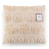 Coussin texturé à motif de récolte dorée HomeStyles, 18 po x 18 po