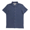 Chemise boutonnée et gaufrée à manches courtes Mountain Ridge pour hommes