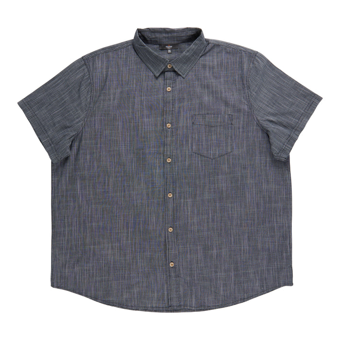 Mountain Ridge Big Guy Button-Up Crosshatch Shirt