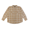 Mountain Ridge Men's Plaid Long Sleeve Button-Up Shirt