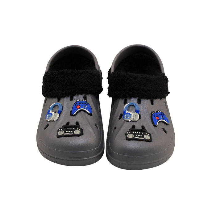 Boys' Lined 3D Clogs