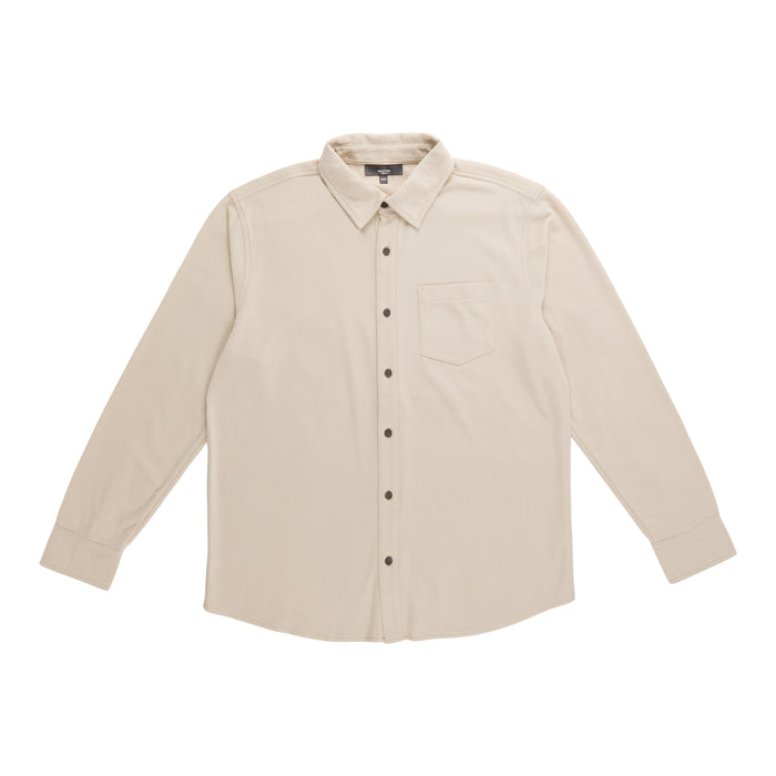 Chemise boutonnée à manches longues en piqué Mountain Ridge pour hommes