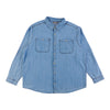 Mountain Ridge Men's Long Sleeve Denim Collared Shirt