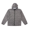 Veste à capuchon avec fermeture à glissière pour hommes
