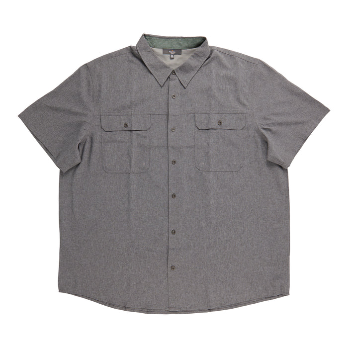 Chemise à manches courtes Mountain Ridge taille forte pour hommes
