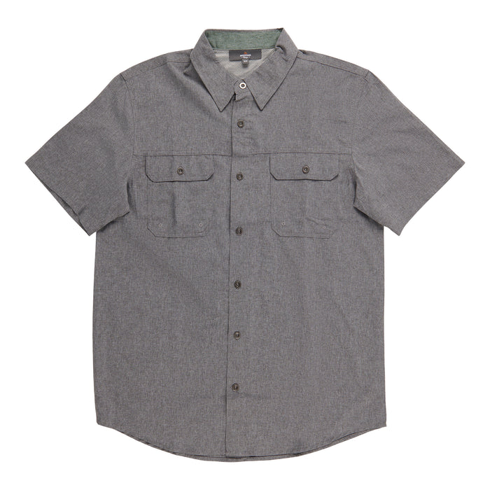 Mountain Ridge Men's Short Sleeve Button-Up Shirt
